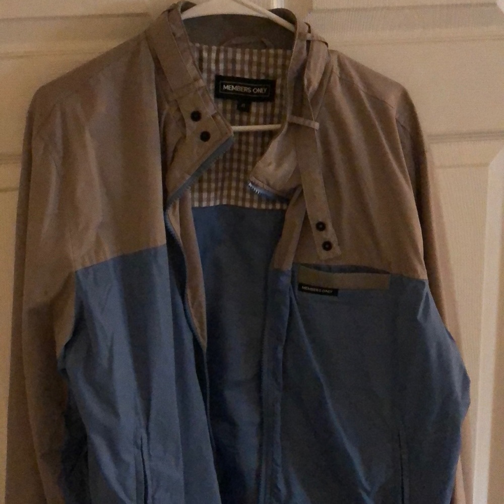 Members only bomber